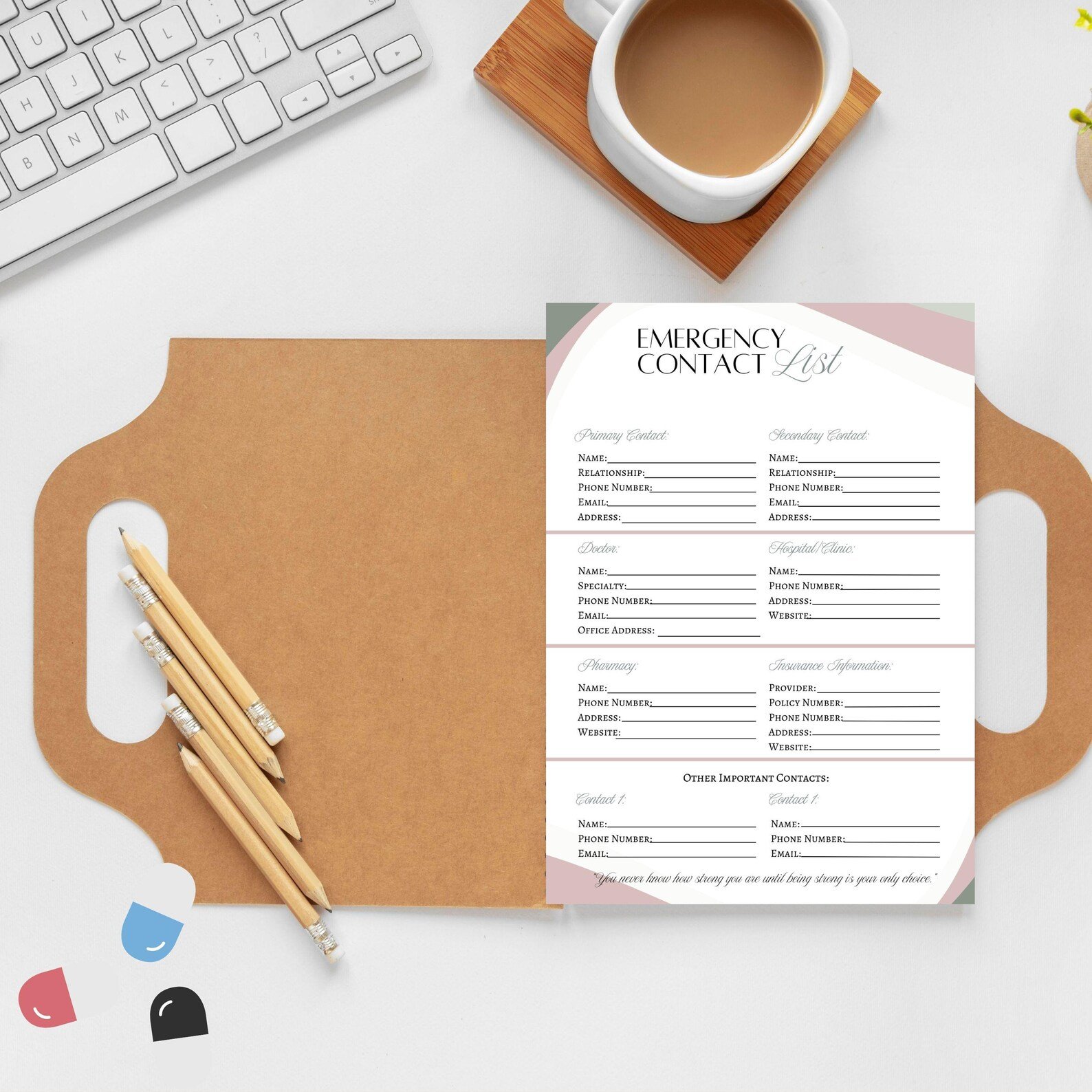 Breast Cancer Journal for Women, Digital Cancer Patient Journal, Cancer Patient Gift - Image 8