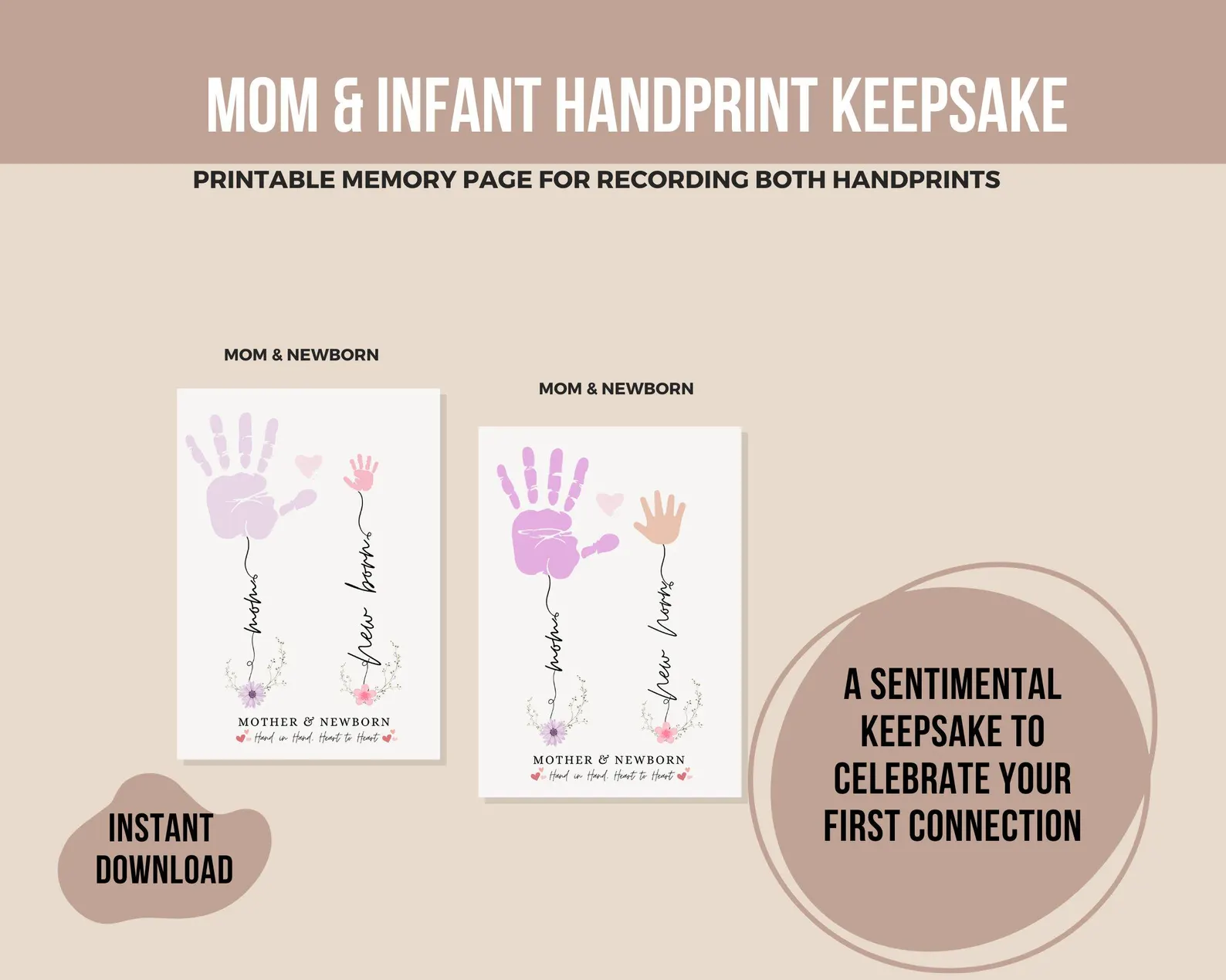 Comprehensive Digital Pregnancy Planner Bundle: Printable Checklists, Trackers, and New Mom Essentials - Image 4